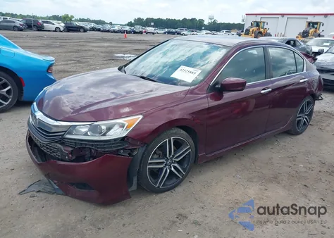2017 Honda Accord Sport from USA, damaged, VIN 1HGCR2F55HA067721